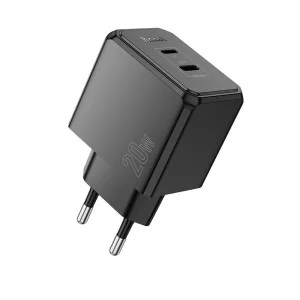 Incarcator de retea Hoco CS16A Wish PD20W(C+L) two-way charger [Black]